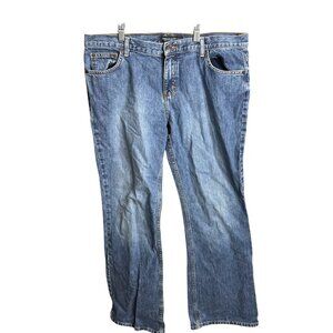 American Eagle Jeans Style 7621 mid Wash Wash Size 16 Long